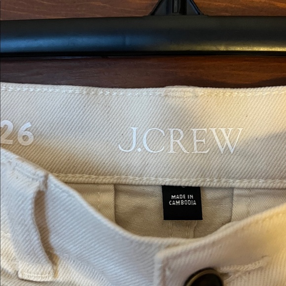J. Crew Vintage Flare Jean in Ecru Wash - Picture 10 of 11